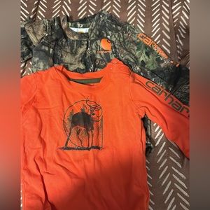 Carhartt long sleeve onesies